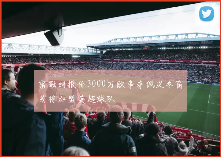 富勒姆报价3000万欧争夺佩皮冬窗或将加盟英超球队